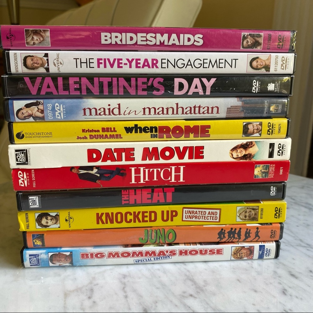 RomCom Movie DVD Bundle